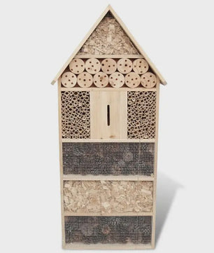 XXL Insectenhotel 45.5x15x99 cm - Houten Bijenhotel voor Tuin & Natuur