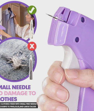 Mini Kleding Tagging Gun - Snelle Kleding Fixer met Fijne Naald