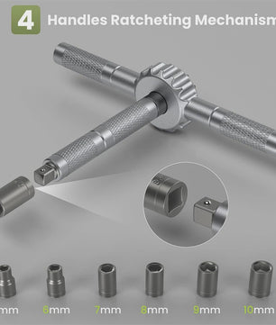 69-delige Magnetische Ratel Schroevendraaierset met 4 Handvatten & S2 Staal Bits voor Precisiewerk