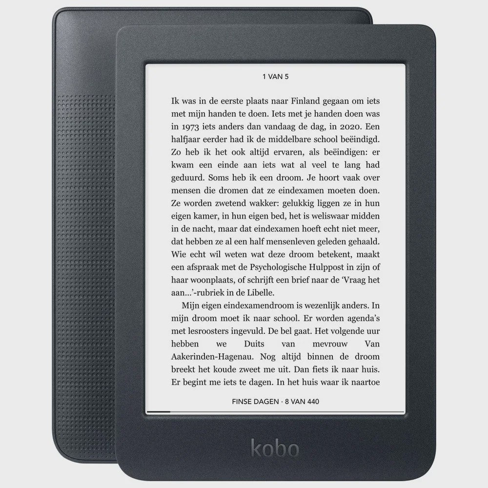 Kobo Nia E-reader - Compacte 6-inch E-ink met 8GB Opslag en ComfortLight - Ideaal voor Beginners