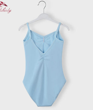Meisjes Ballet Leotard met Bandjes - Katoen - Dans & Gymnastiek
