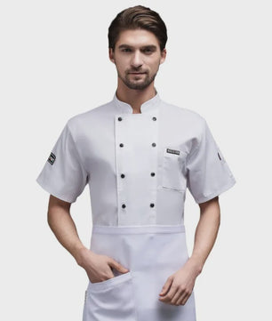 Ademende Mesh Kokskleding voor Heren & Dames - Zomer Keuken Uniform Koksbuis