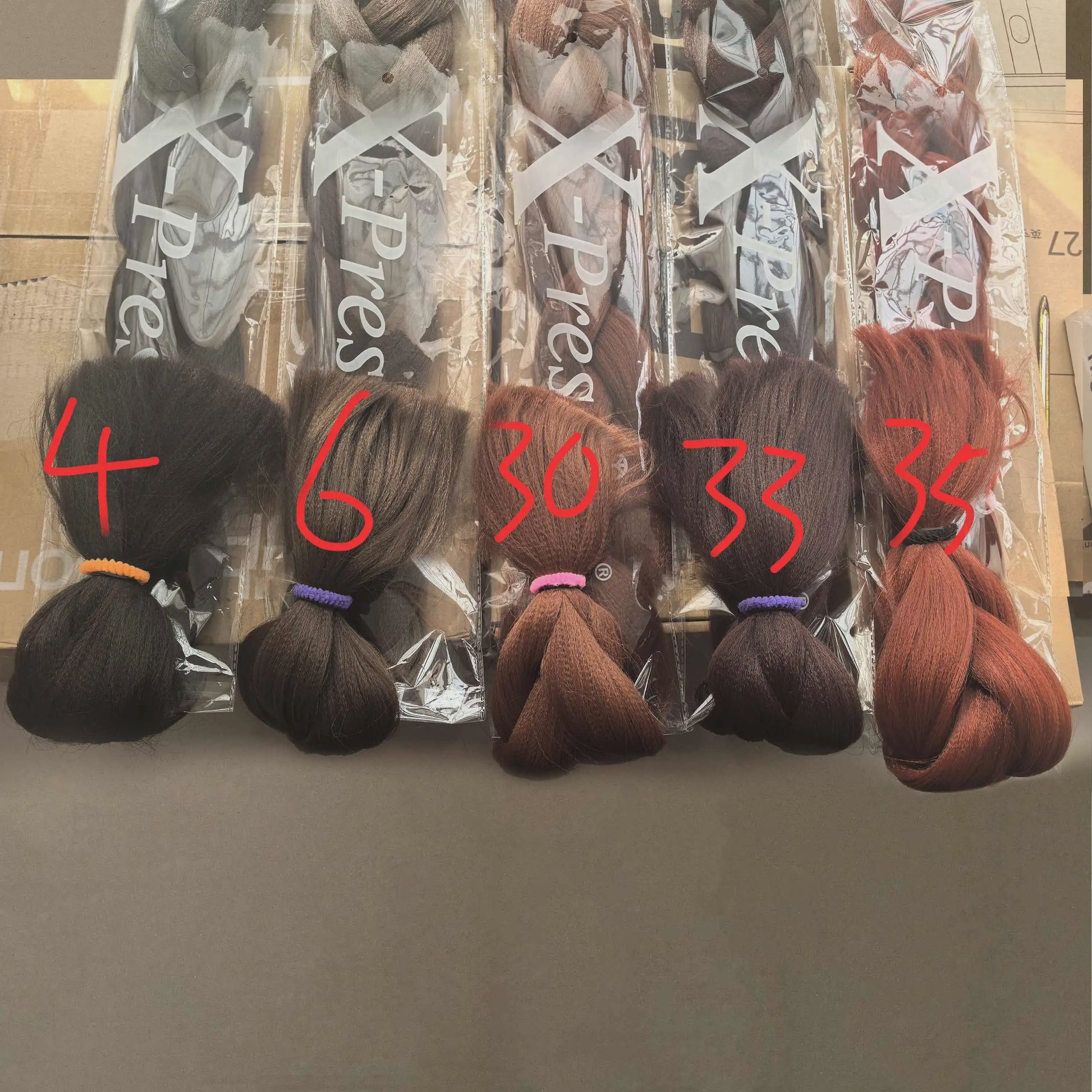 82 Inch Kanekalon Jumbo Braiding Hair - 165g Pre-Stretched Synthetisch Vlecht Haar voor Crocheten