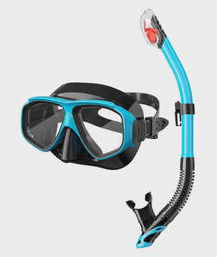 Professionele Anti-Condens Duik- en Zwemmasker met Snorkelset voor Volwassenen - UV-bescherming, Siliconen