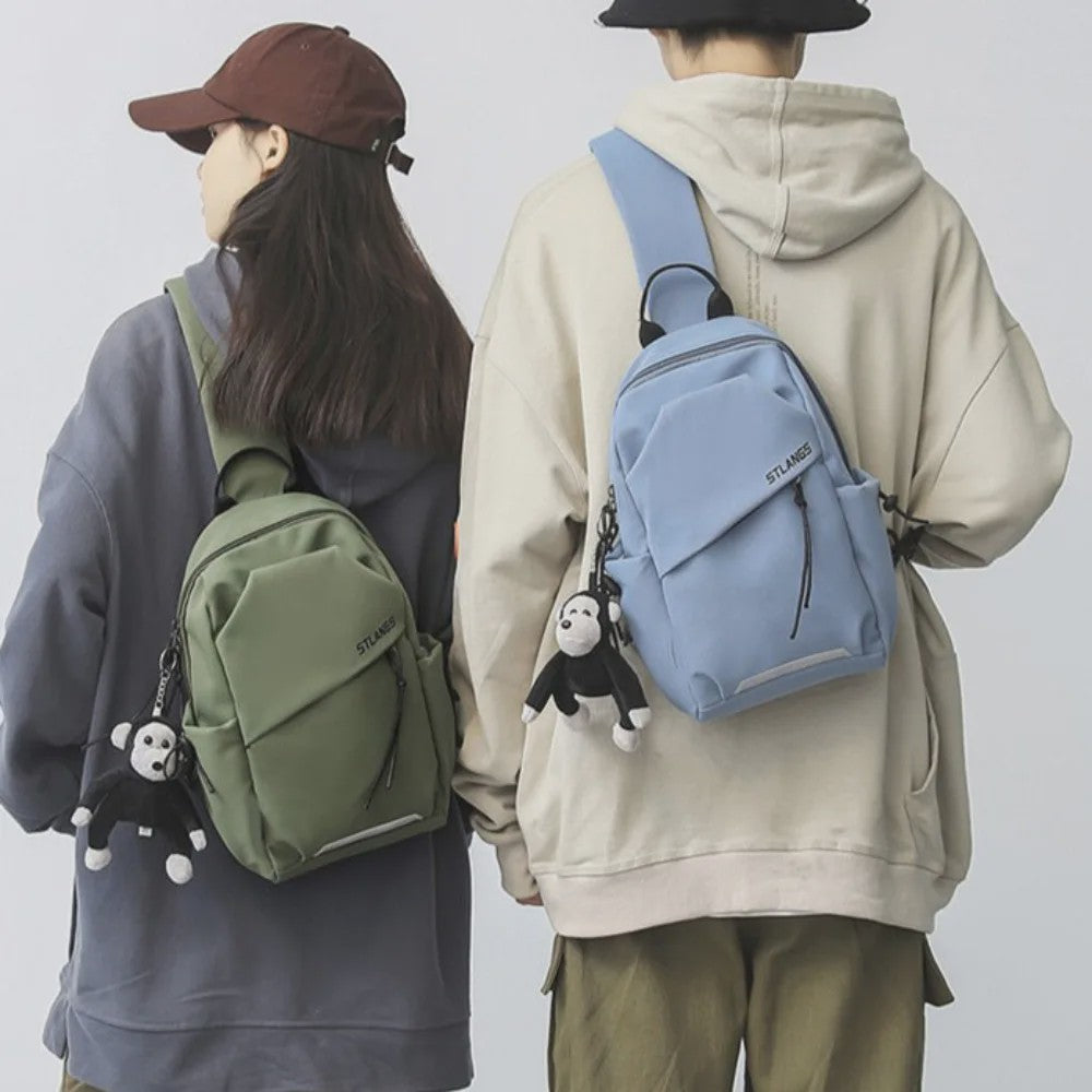Unisex Crossbody Tas - Lichtgewicht en Stijlvol voor Dagelijks Gebruik