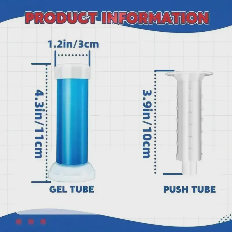 Toilet Gel Reiniger Stick - Langdurige Frisheid & Reiniging