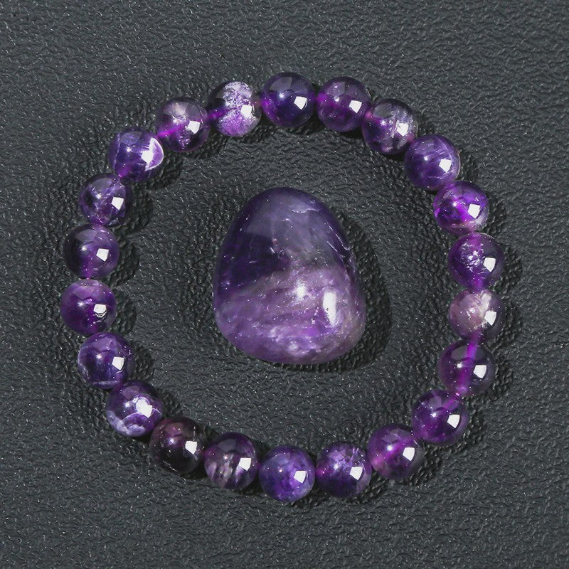 Natuurstenen Kralen Armband - Lapis Lazuli, Amethist, Rozenkwarts & meer