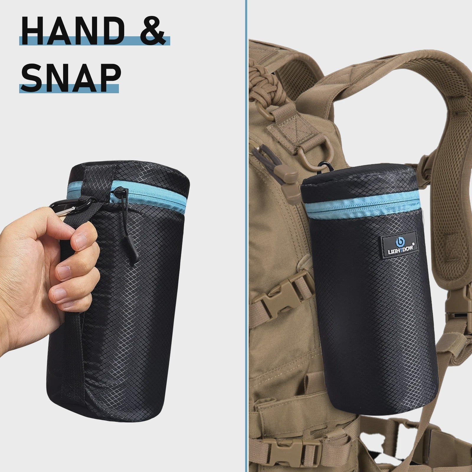 Draagbare Lens Tas voor DSLR Camera's - Bescherming voor Canon, Nikon, Sony
