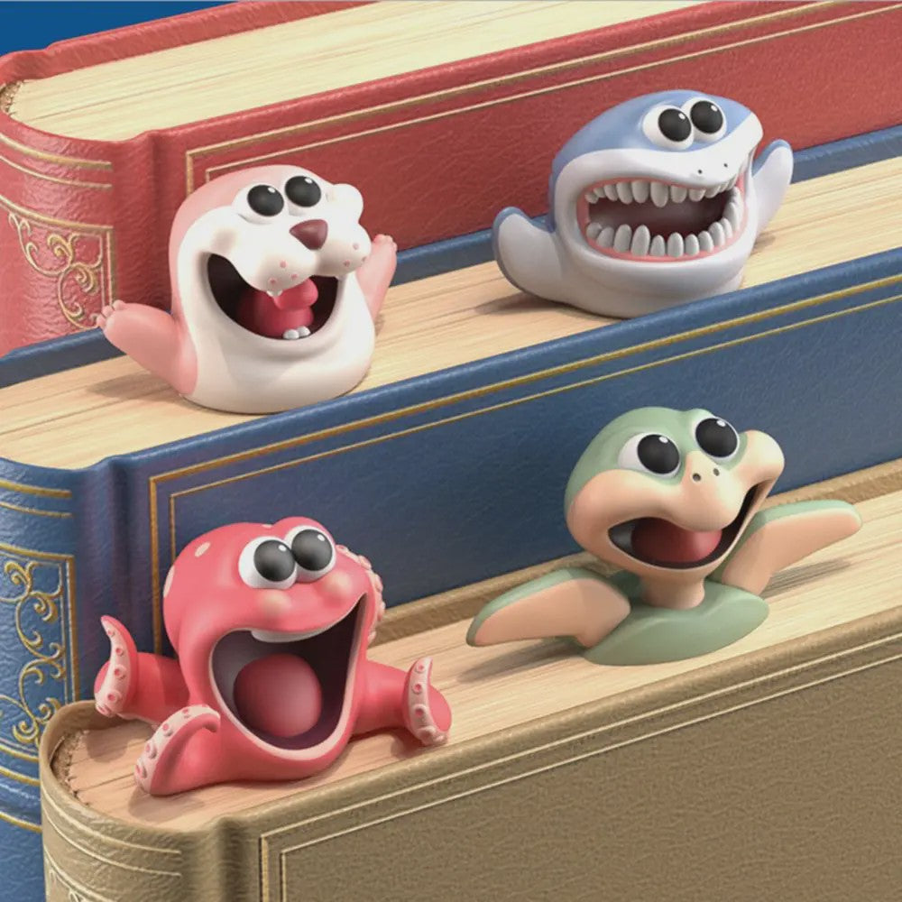 Grappige 3D Boekenlegger Dieren - Leuke Leestekens voor Boekenwurmen