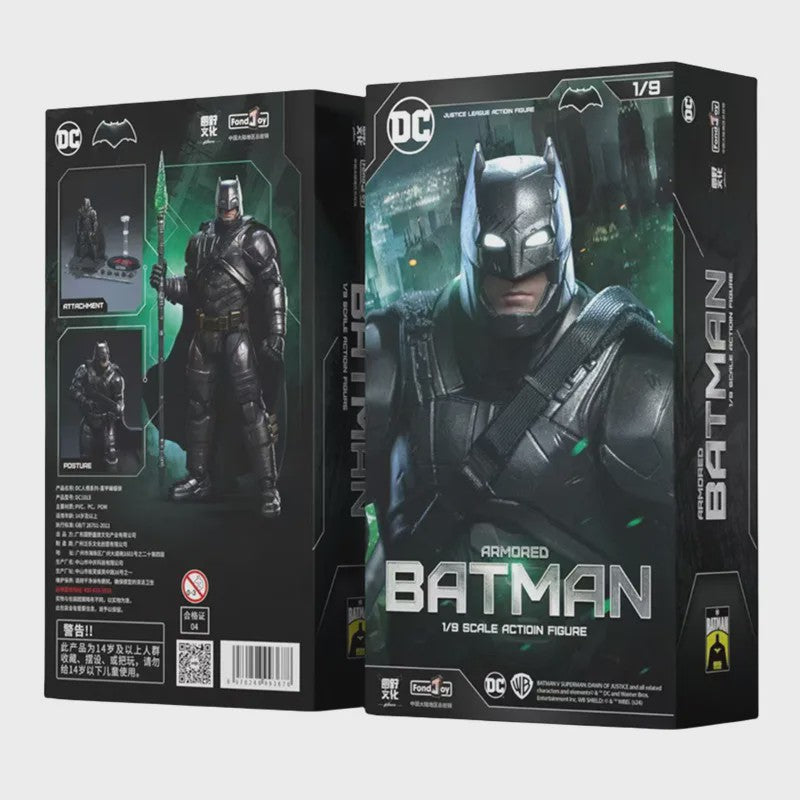Fondjoy 1/9 Schaal Armored Batman Actiefiguur (19cm) - Justice League Collectible