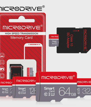 High Speed Micro SD Kaart 256GB Class 10 - TF Flash Geheugenkaart voor Smartphone & Camera