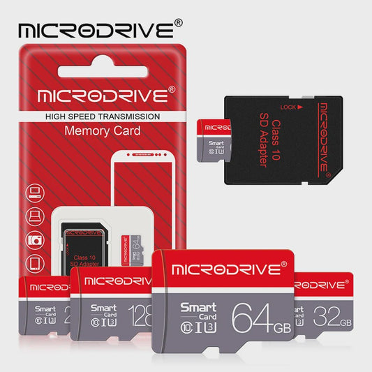 High Speed Micro SD Kaart 256GB Class 10 - TF Flash Geheugenkaart voor Smartphone & Camera