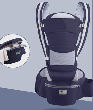 Ergonomische Baby Draagzak - Heupzitje, Rugdrager & Wikkeldoek voor Baby's