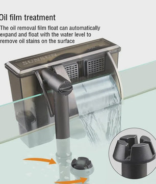 Hang-on Aquarium Filter met Waterval Effect - Efficiënte Watercirculatie