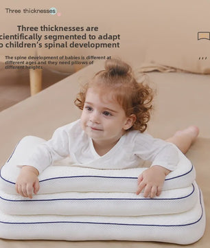 Baby Hoofdkussen met Neksteun - Ergonomisch en Ademend voor Kinderen (1-16 Jaar)