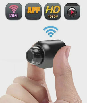 Mini WiFi Camera 1080P HD met Nachtzicht - Beveilig Huis, Kinderen & Huisdieren