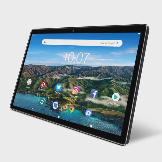 PRITOM 10 Inch Android 13 Tablet PC met SIM-slot, 64GB Opslag, Quad Core & WiFi