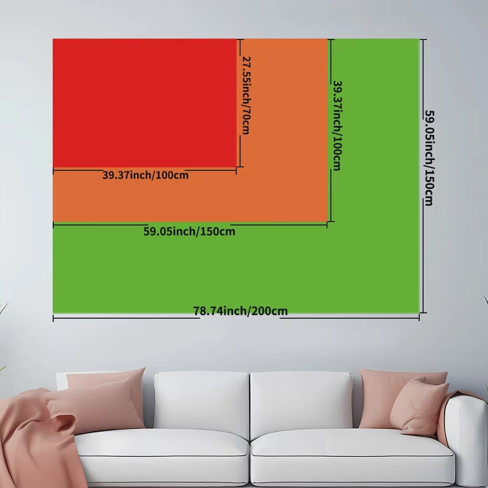 Marokkaanse Vlag 90x150cm - Polyester Vlag van Marokko met Ringetjes