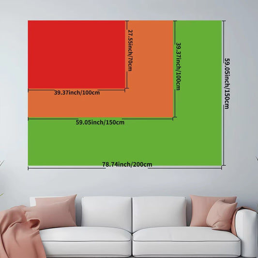 Marokkaanse Vlag 90x150cm - Polyester Vlag van Marokko met Ringetjes