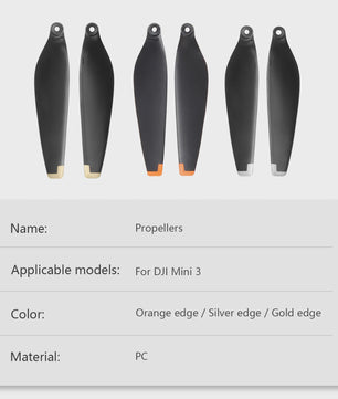 8/16 Stuks Lichtgewicht Propellerbladen voor DJI Mini 3 - Snelwissel & Duurzaam