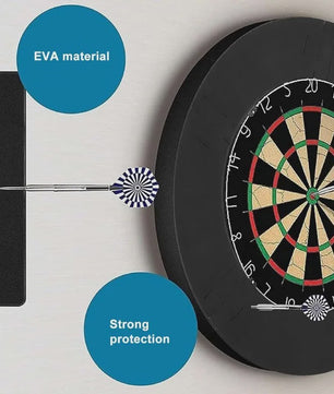 EVA Dartbord Surround Ring - Beschermende Muurring met Jigsaw Systeem