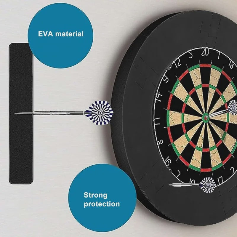EVA Dartbord Surround Ring - Beschermende Muurring met Jigsaw Systeem
