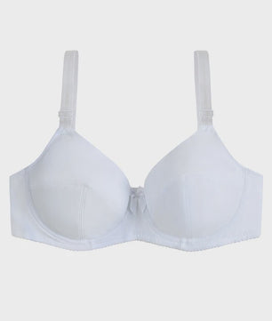 Comfortabele Plus Size BH met Dunne Cups en Bloemenprint - D, E, F Cup Maten