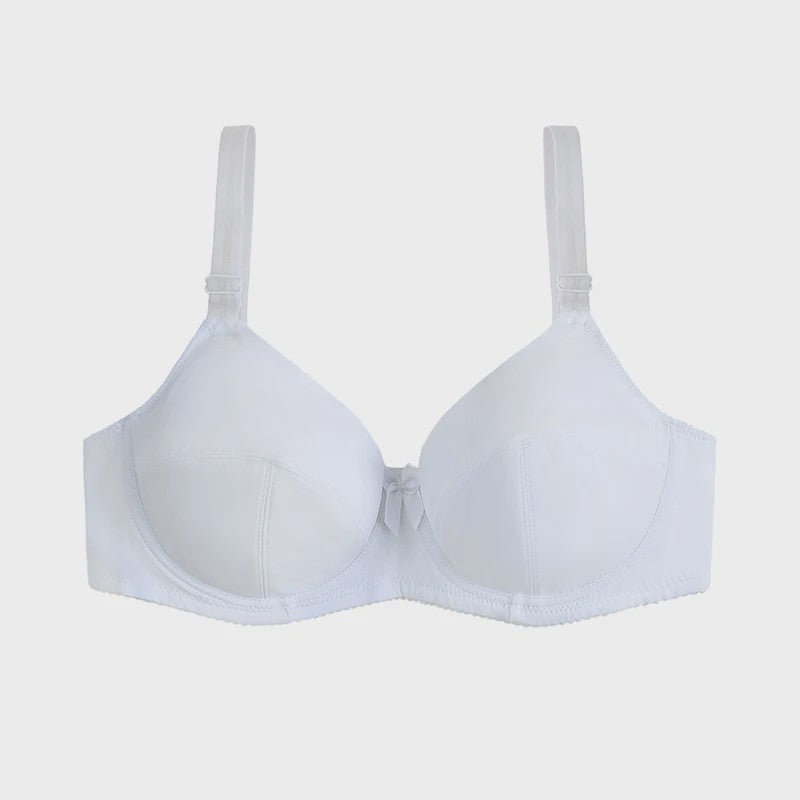 Comfortabele Plus Size BH met Dunne Cups en Bloemenprint - D, E, F Cup Maten