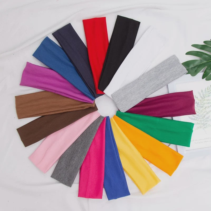 Comfortabele Katoenen Sport Hoofdband - Zweetband voor Dames
