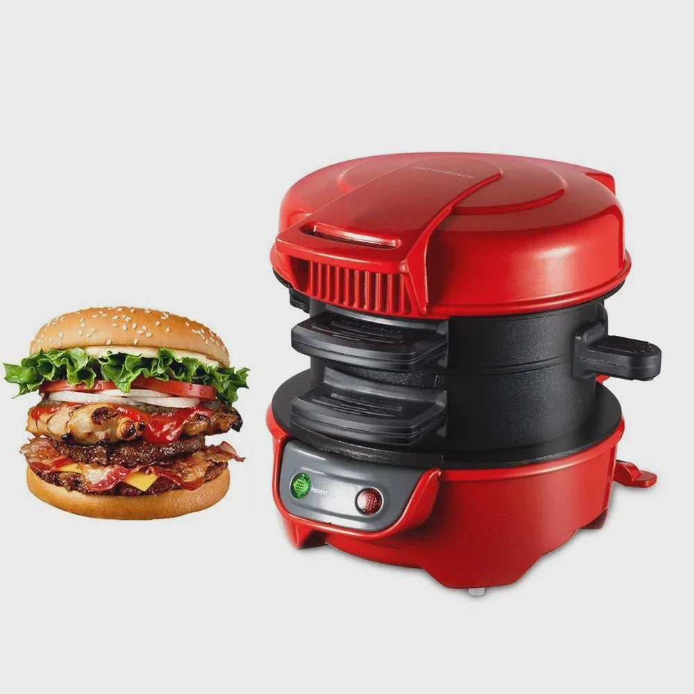 Multifunctionele Sandwichmaker: Hamburgers, Pannenkoeken & Gebakken Eieren Maken