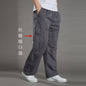 Herfst/Lente Heren Cargo Werkbroek Katoen - Casual Jogger & Klimbroek - Grote Maten tot 6XL