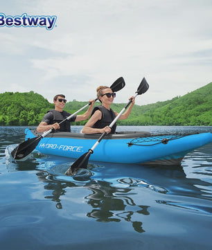 Bestway Hydro-Force Opblaasbare Vis Kajak - Duurzaam PVC, Draagbaar & Lichtgewicht