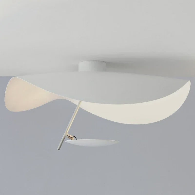 Moderne LED Plafondlamp Schotelvorm Goudkleurig Interieur - SediaXL