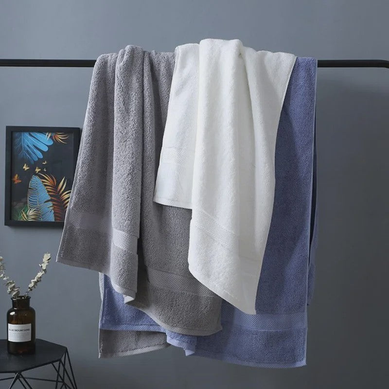 Luxe Katoenen Badhanddoek - Zacht & Absorberend voor Thuis, Hotel & Strand