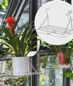 Opvouwbaar Balkon Droogrek voor Schoenen en Kleding - RVS