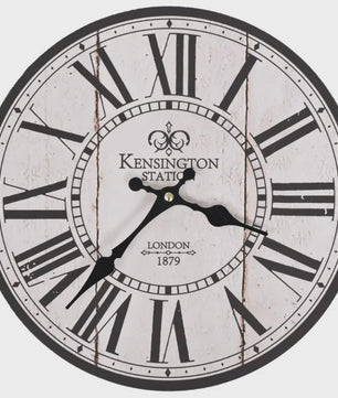 Vintage Londen Wandklok 30cm - Stijlvolle Klok voor Huis & Kantoor