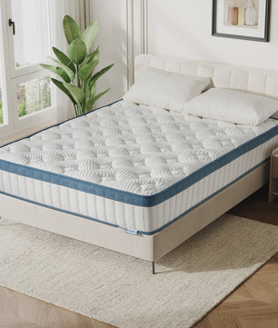 Tribesigns Pocketvering Matras 160x200cm H3 Medium - 7-Zone Orthopedisch & OEKO-TEX Gecertificeerd