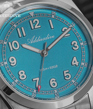 ADDIESDIVE Luxe Heren Quartz Horloge - 100m Waterdicht, Saffierglas & BGW9 Lume (AD2521)
