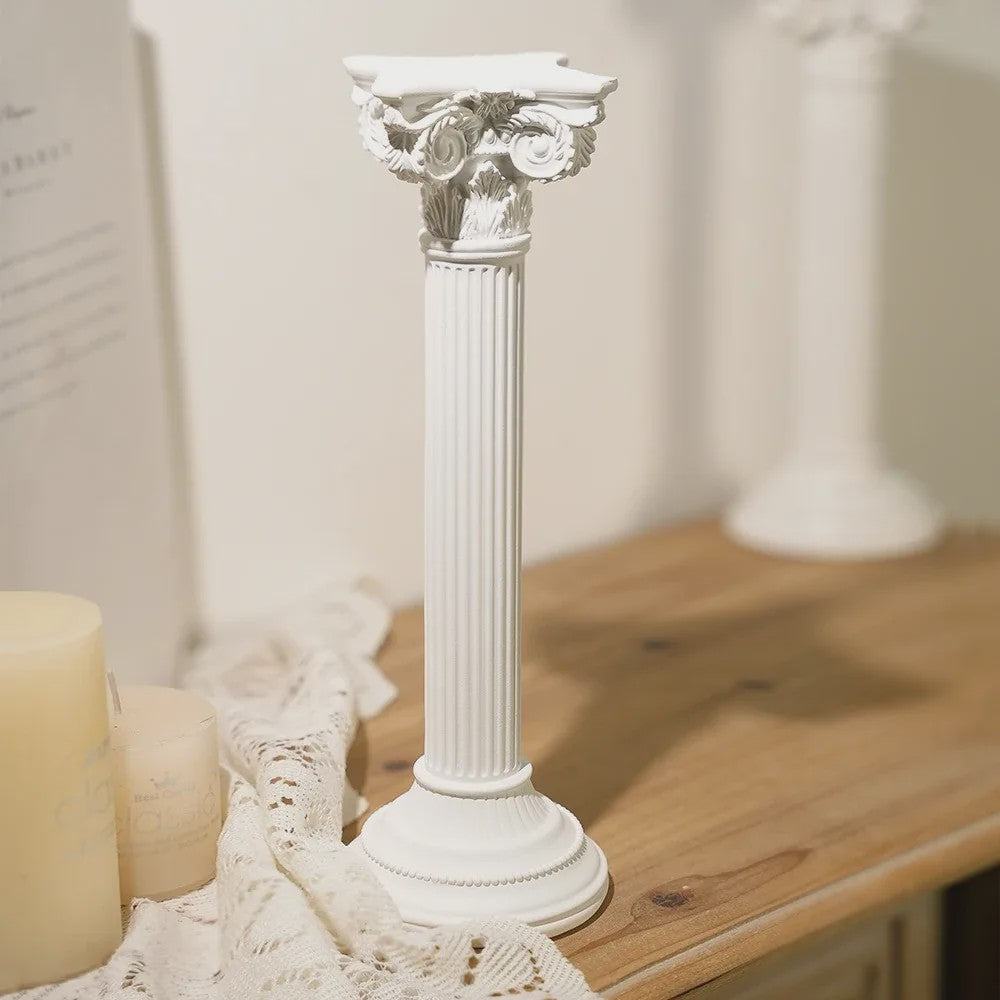 Klassieke Romeinse Zuil Decoratie - Griekse Tempel Stijl Zuiltje