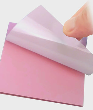 Creatieve Transparante PET Sticky Notes - Waterdicht & Herbruikbaar (50 Vel)