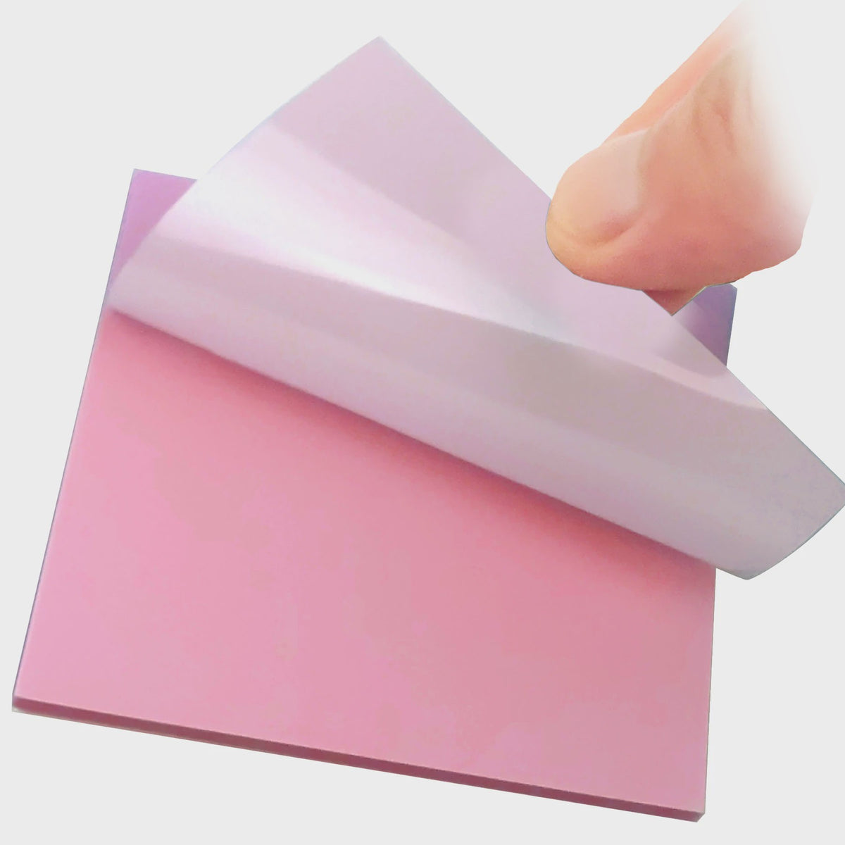 Creatieve Transparante PET Sticky Notes - Waterdicht & Herbruikbaar (50 Vel)