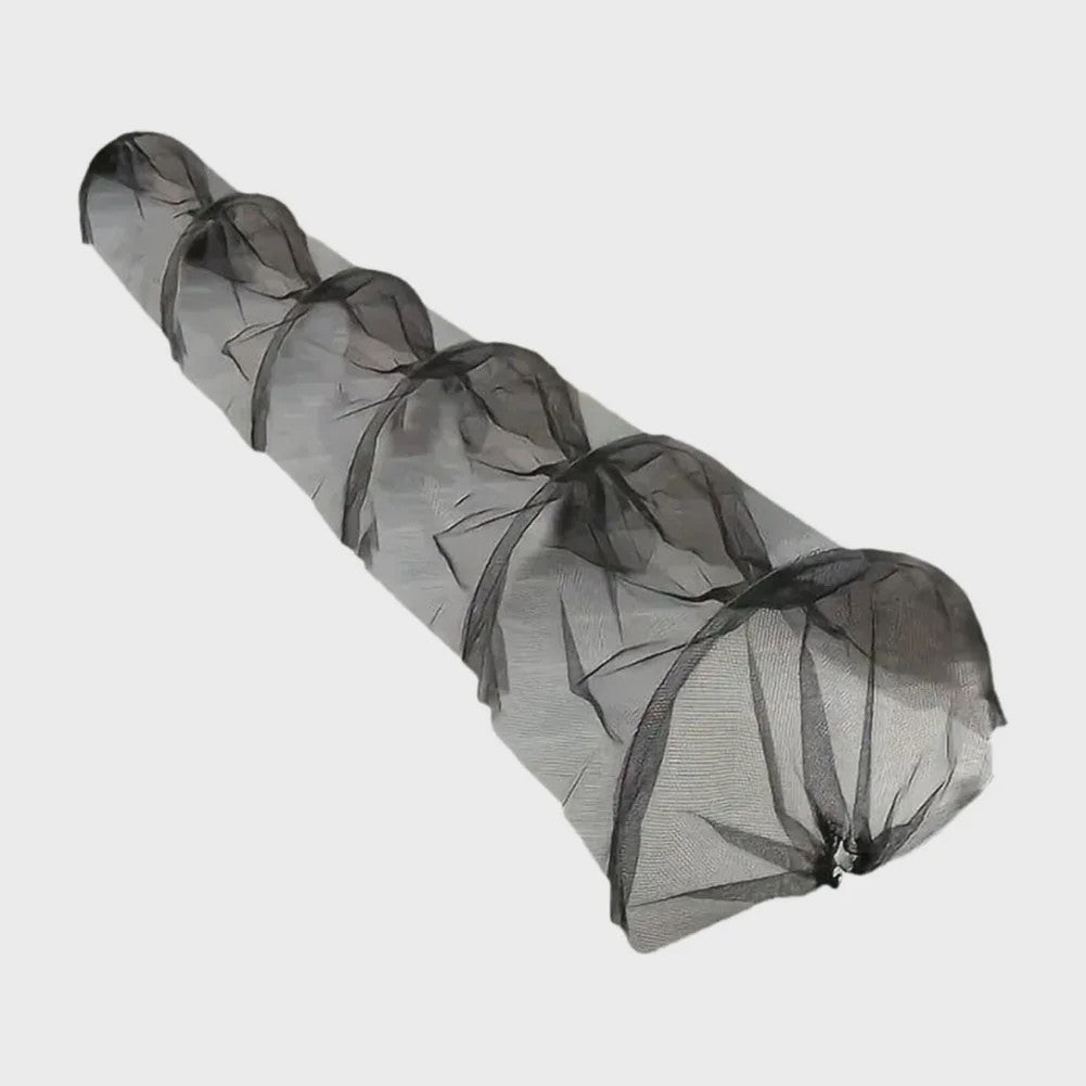 Beschermende Plantentunnel Kas Zwart Gaas - 300x45x45cm