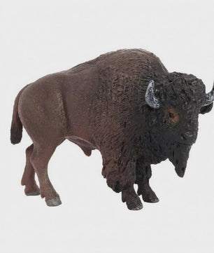 Realistische Bison Beeldje - Gedetailleerd en Handgeschilderd