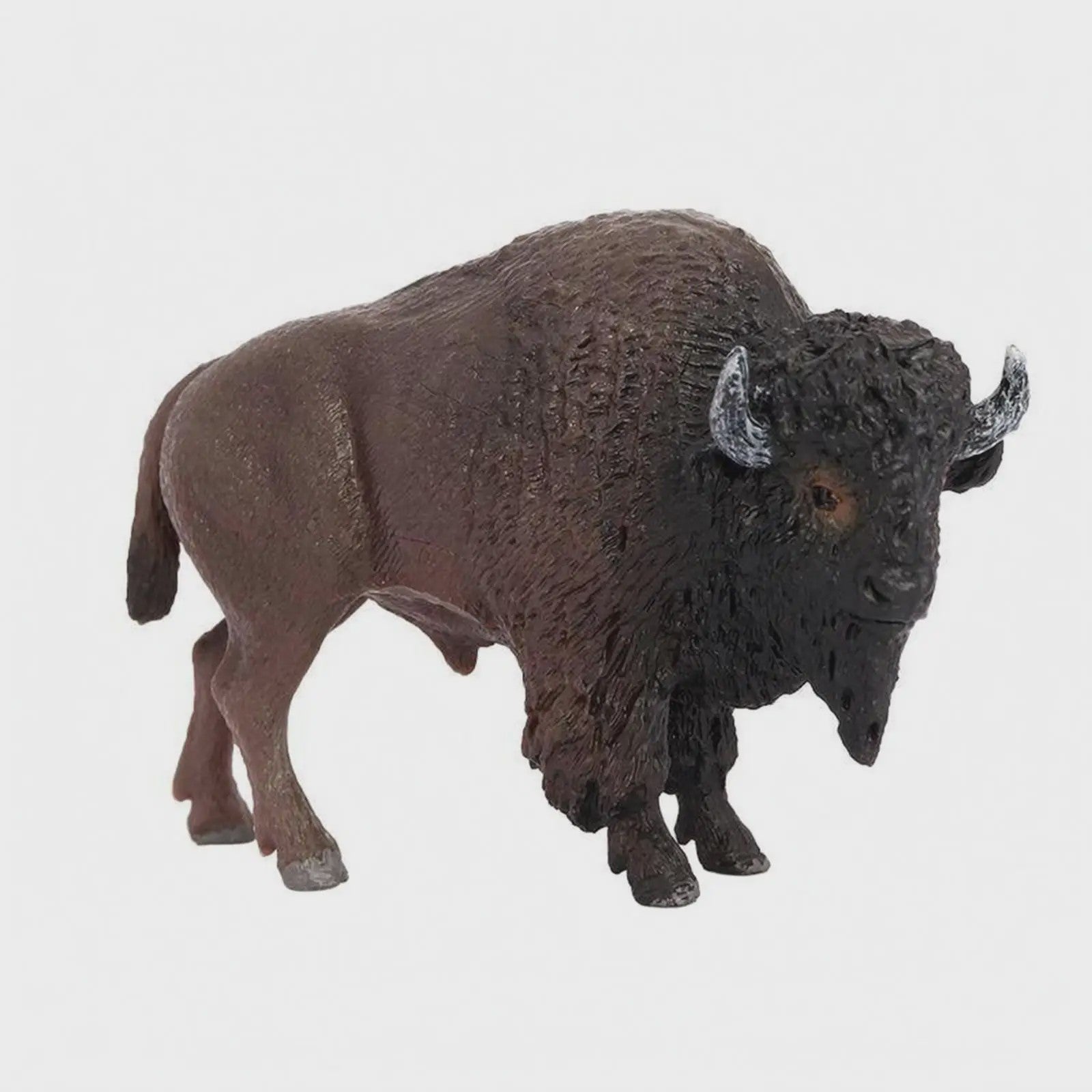 Realistische Bison Beeldje - Gedetailleerd en Handgeschilderd