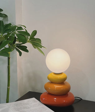 Keramische LED Tafellamp - Sfeerverlichting voor Slaapkamer & Bureau