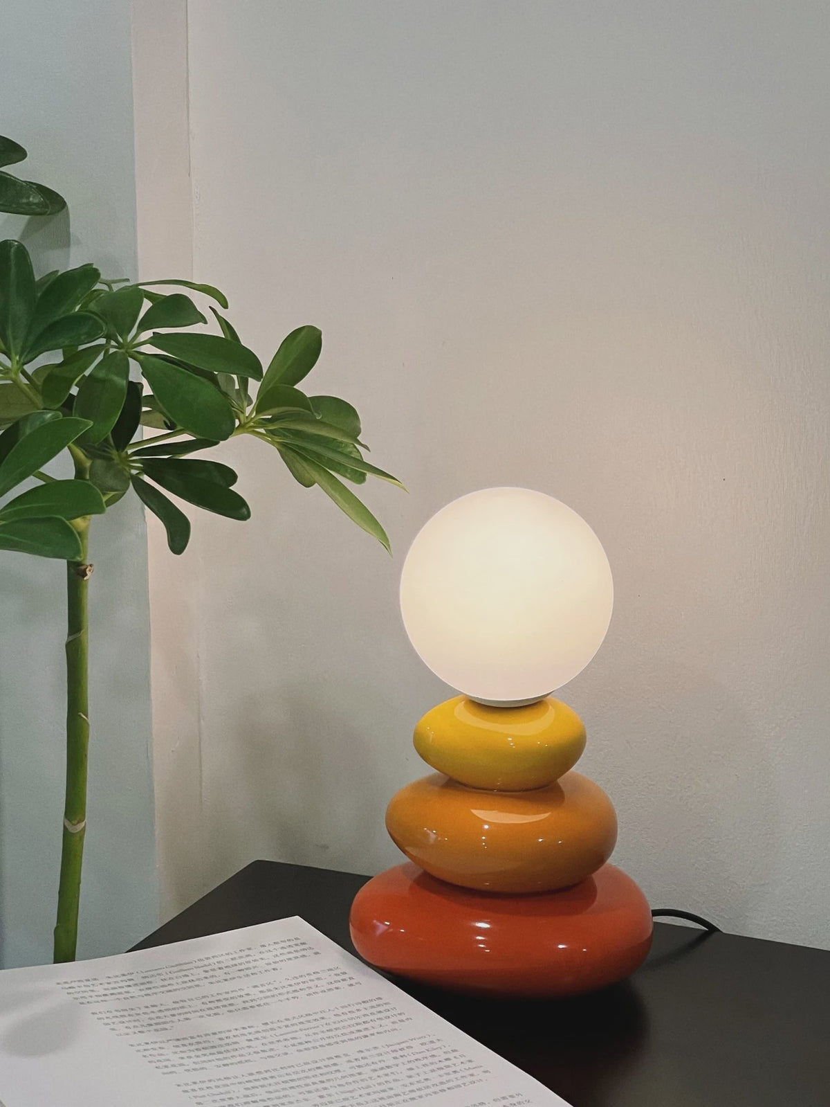 Keramische LED Tafellamp - Sfeerverlichting voor Slaapkamer & Bureau