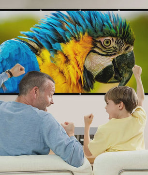 Opvouwbaar Projectorscherm 60-150 Inch 16:9 Full HD 4K Buiten & Binnen