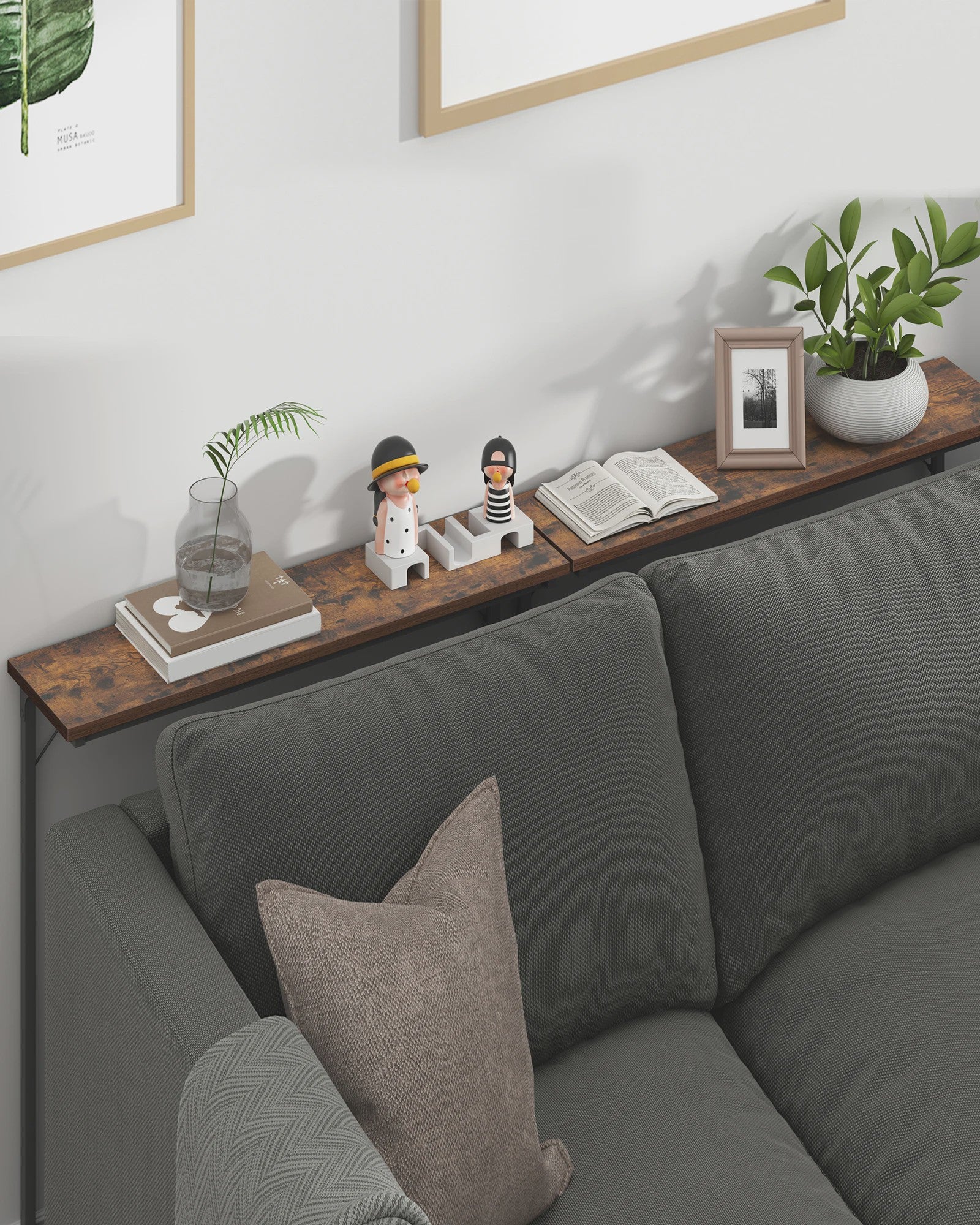Smalle Industriële Console Tafel - Entree, Woonkamer & Banktafel
