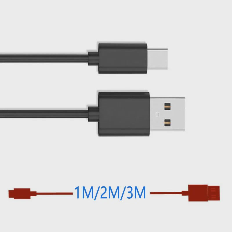 USB-C Oplaadkabel voor PS5, Xbox Series X/S, Switch Pro & meer Gamecontrollers