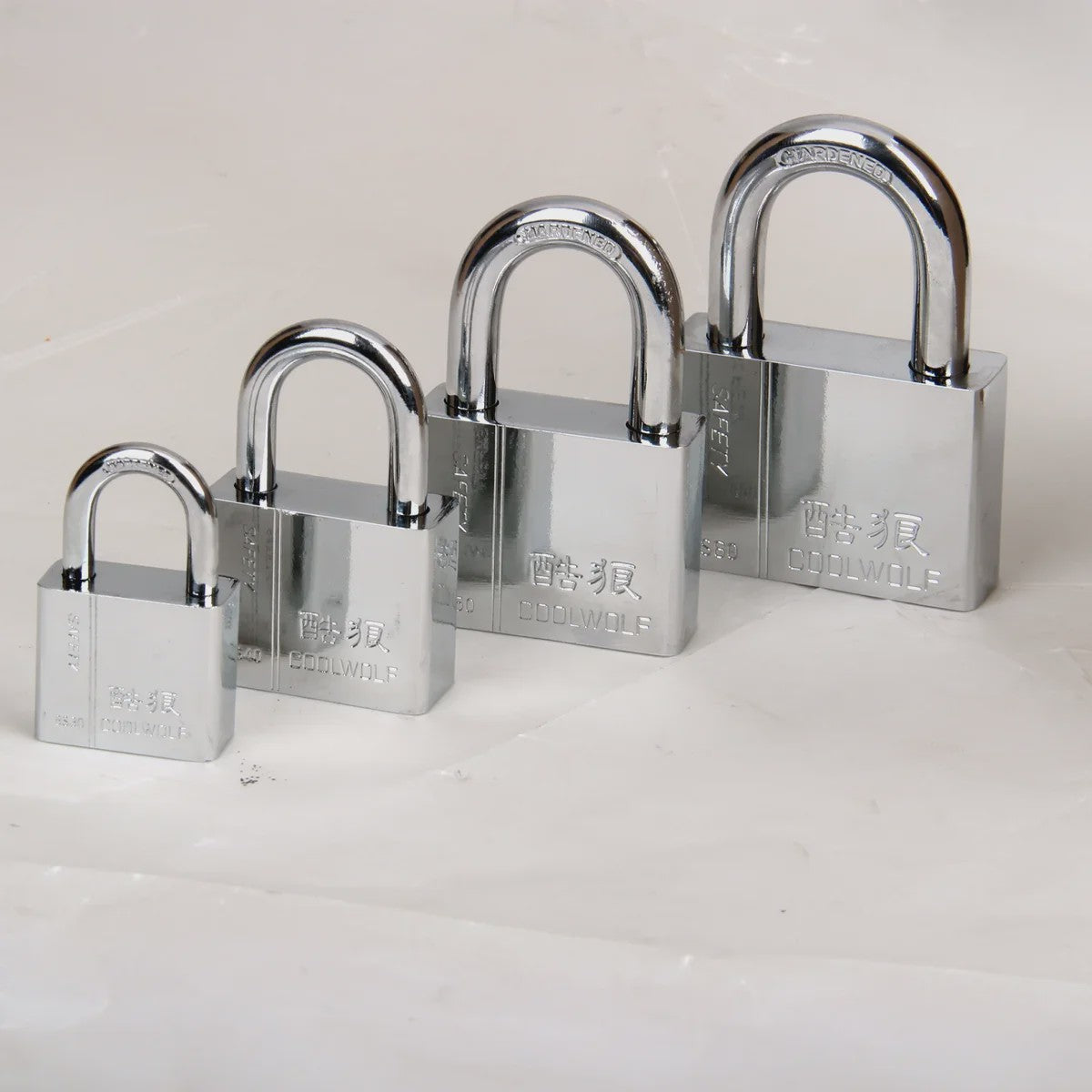 RVS Hangslot - Anti-diefstal, Anti-pick, Waterdicht & Roestvrij voor Huis, Kluisjes & Slaapzalen